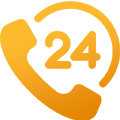 24 Stunden Service Icon